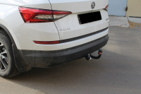 Фаркоп SK 12 для SEAT Ateca 2016/Volkswagen Tiguan II/Skoda Kodiaq-, Автос, нагрузка 2500/100 кг. БЕЗ подрезки бампера от магазина ФаркопРос